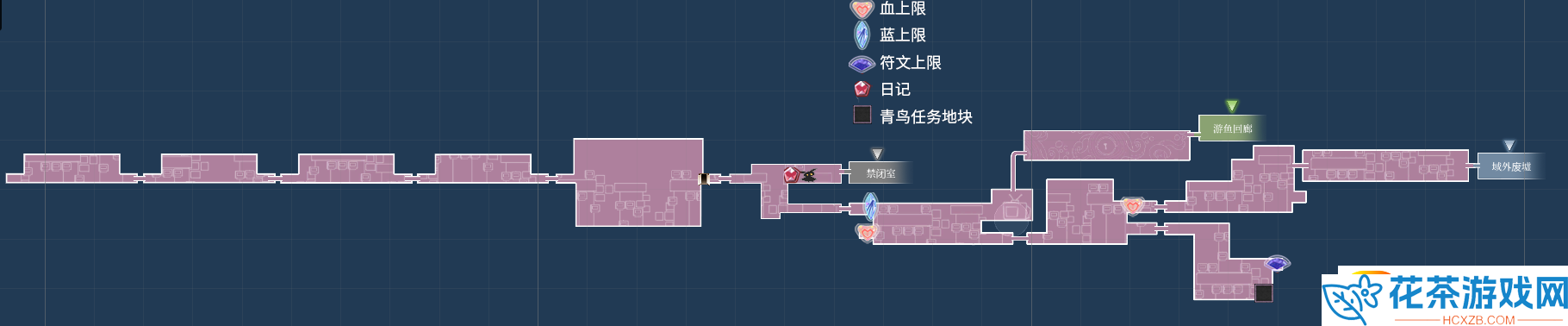 《异幻之梦》地图和收集品指南