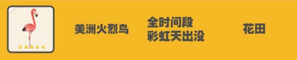 心动小镇美洲火烈鸟在哪