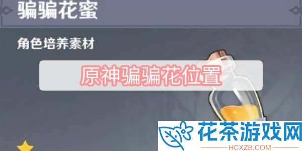 原神骗骗花哪个地方多