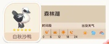 心动小镇白秋沙鸭在哪